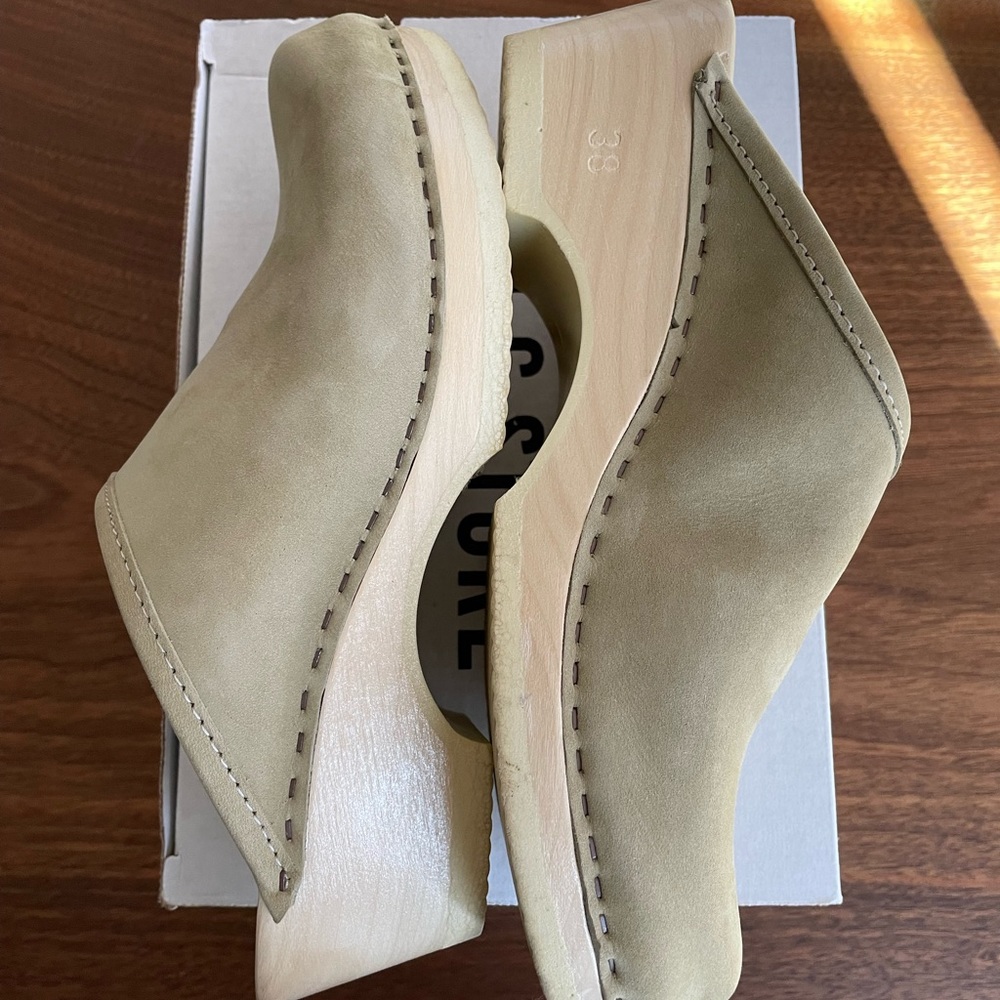 No. 6 Store Valley Low Bast Clogs Size 38